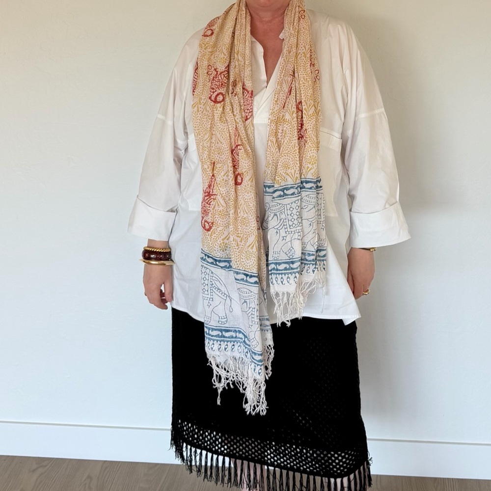 Crinkled Scarf by Joshi